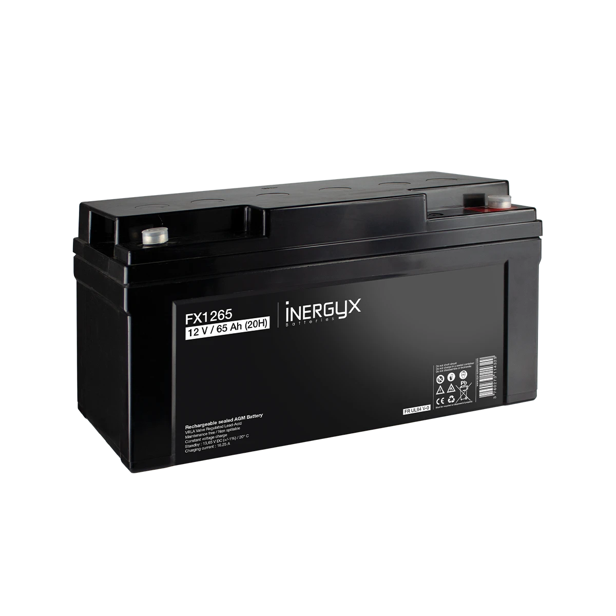 Batterie électrique 12V 65Ah IZYX-SYSTEMS