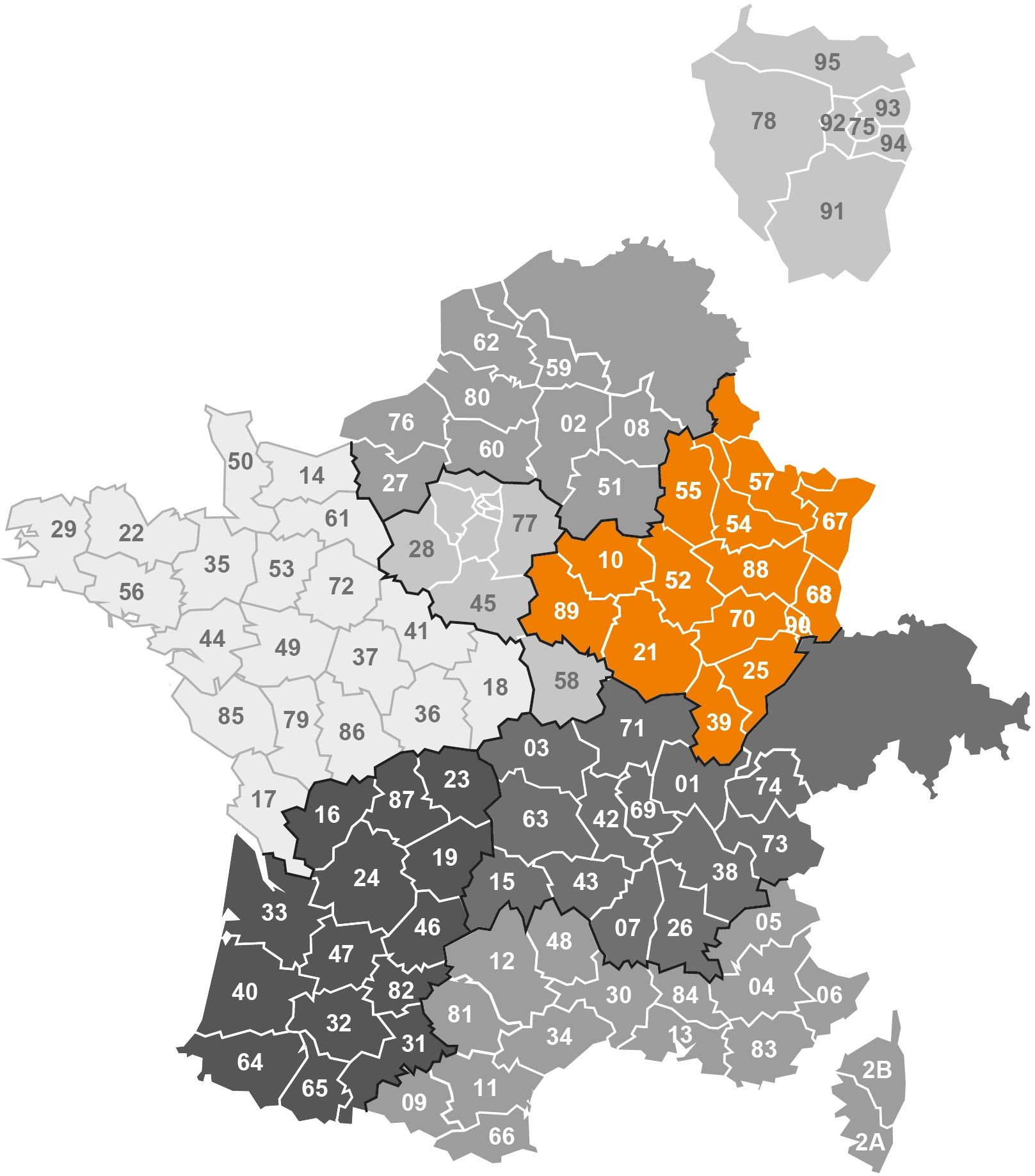 Secteur Nors Est Luxembourg | IZYX SYSTEMS