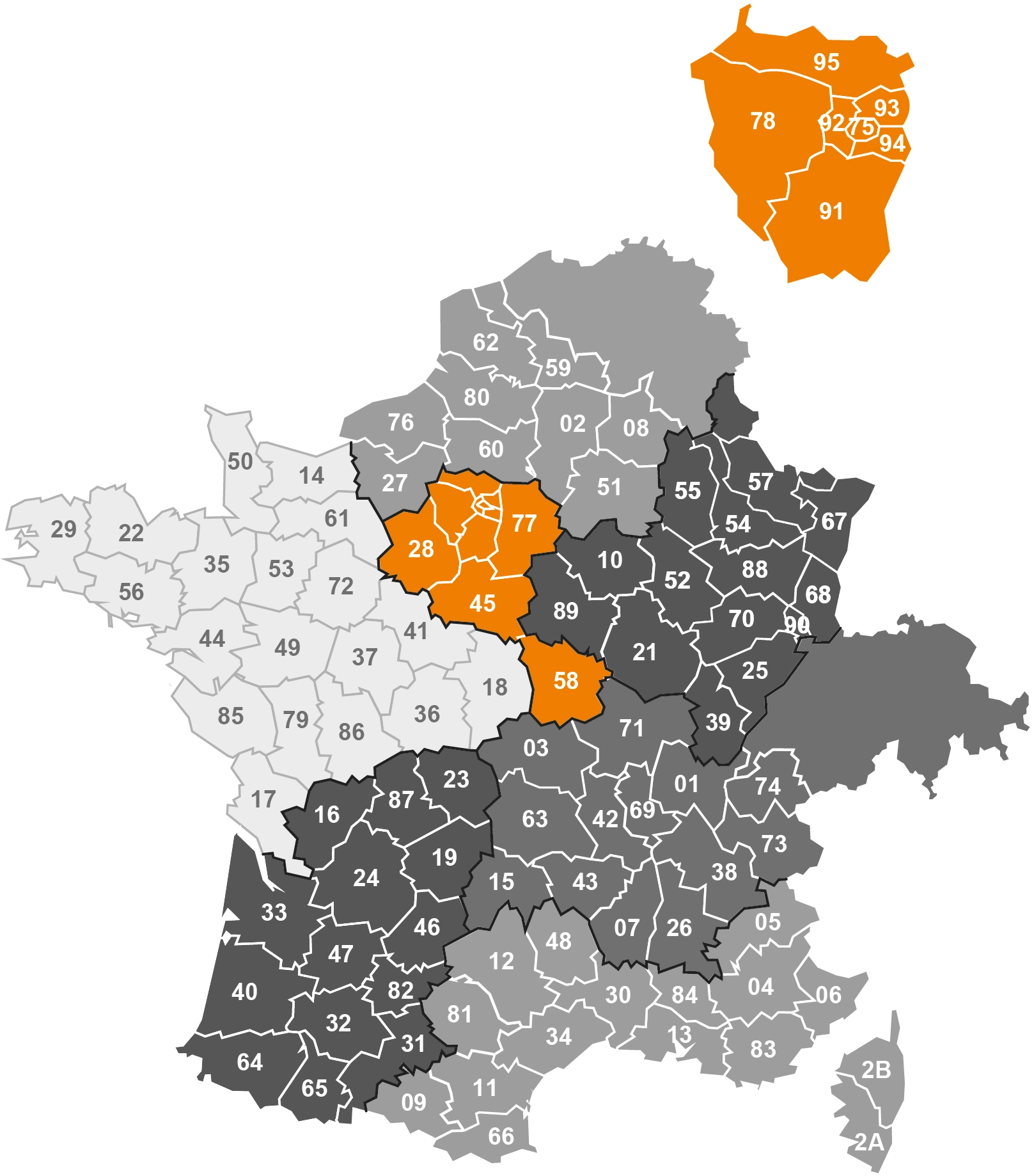 Secteur île de France | IZYX SYSTEMS