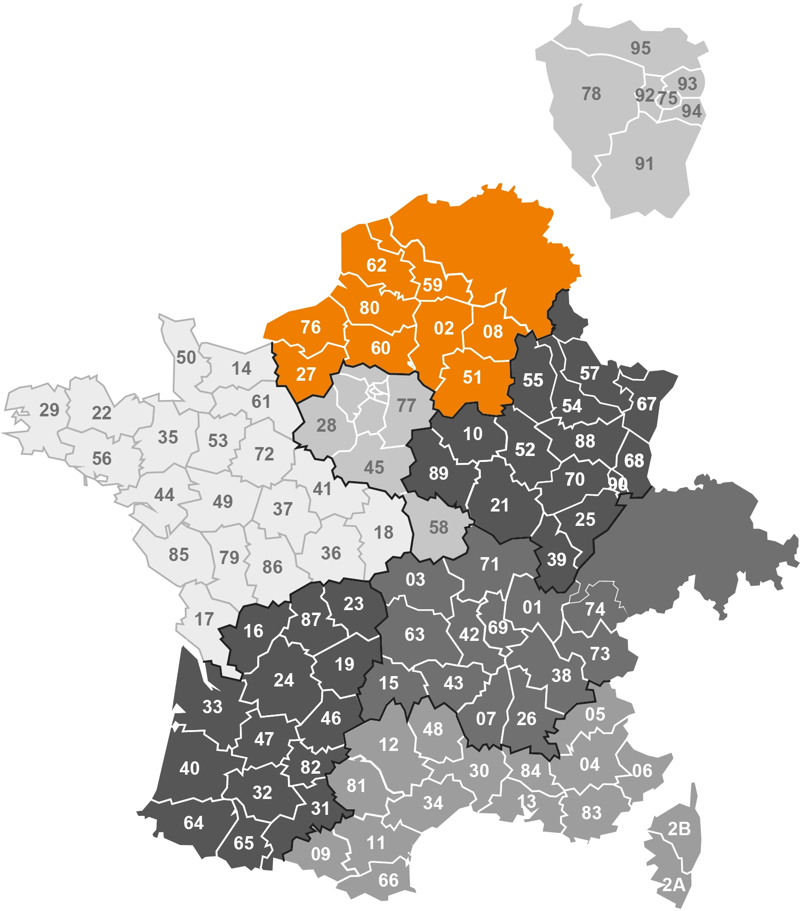 Secteur Nord - Belgique | IZYX SYSTEMS