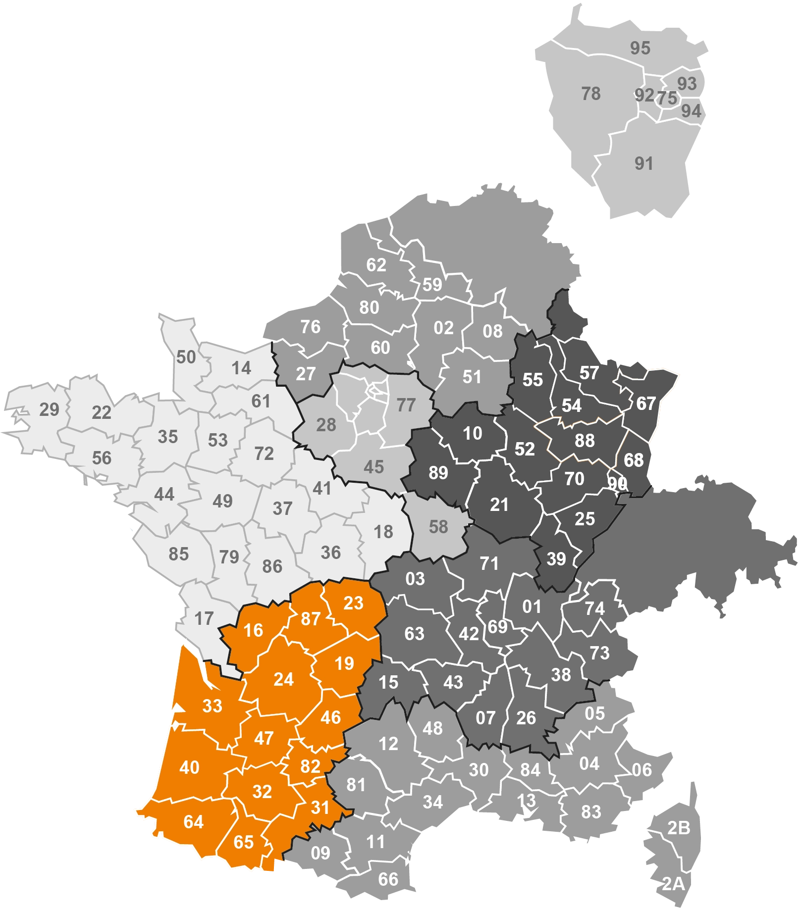 Secteur Nors Est Luxembourg | IZYX SYSTEMS