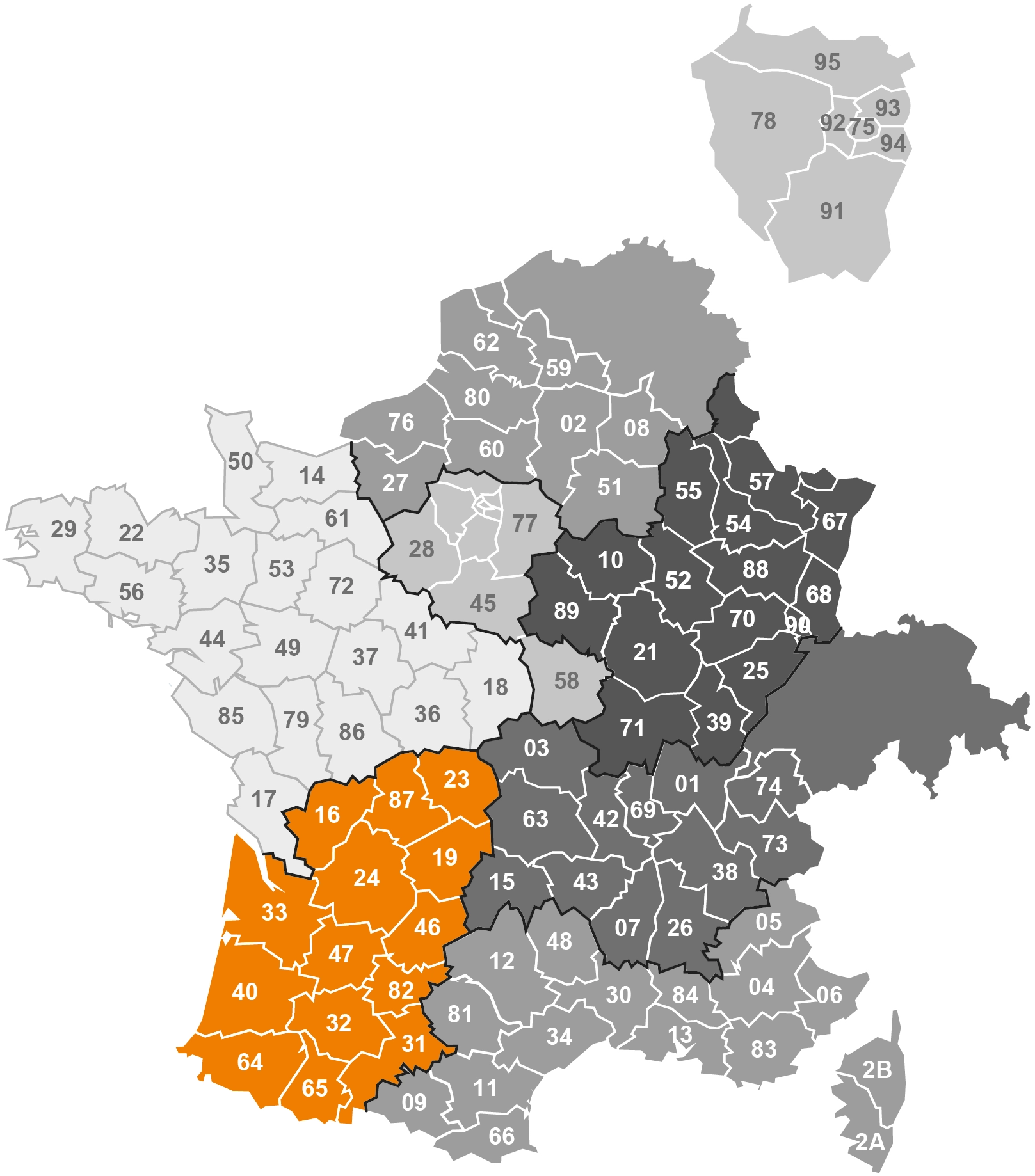 Secteur Nors Est Luxembourg | IZYX SYSTEMS
