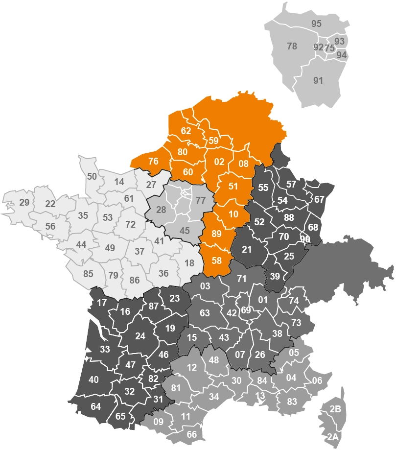 Secteur Nord - Belgique | IZYX SYSTEMS