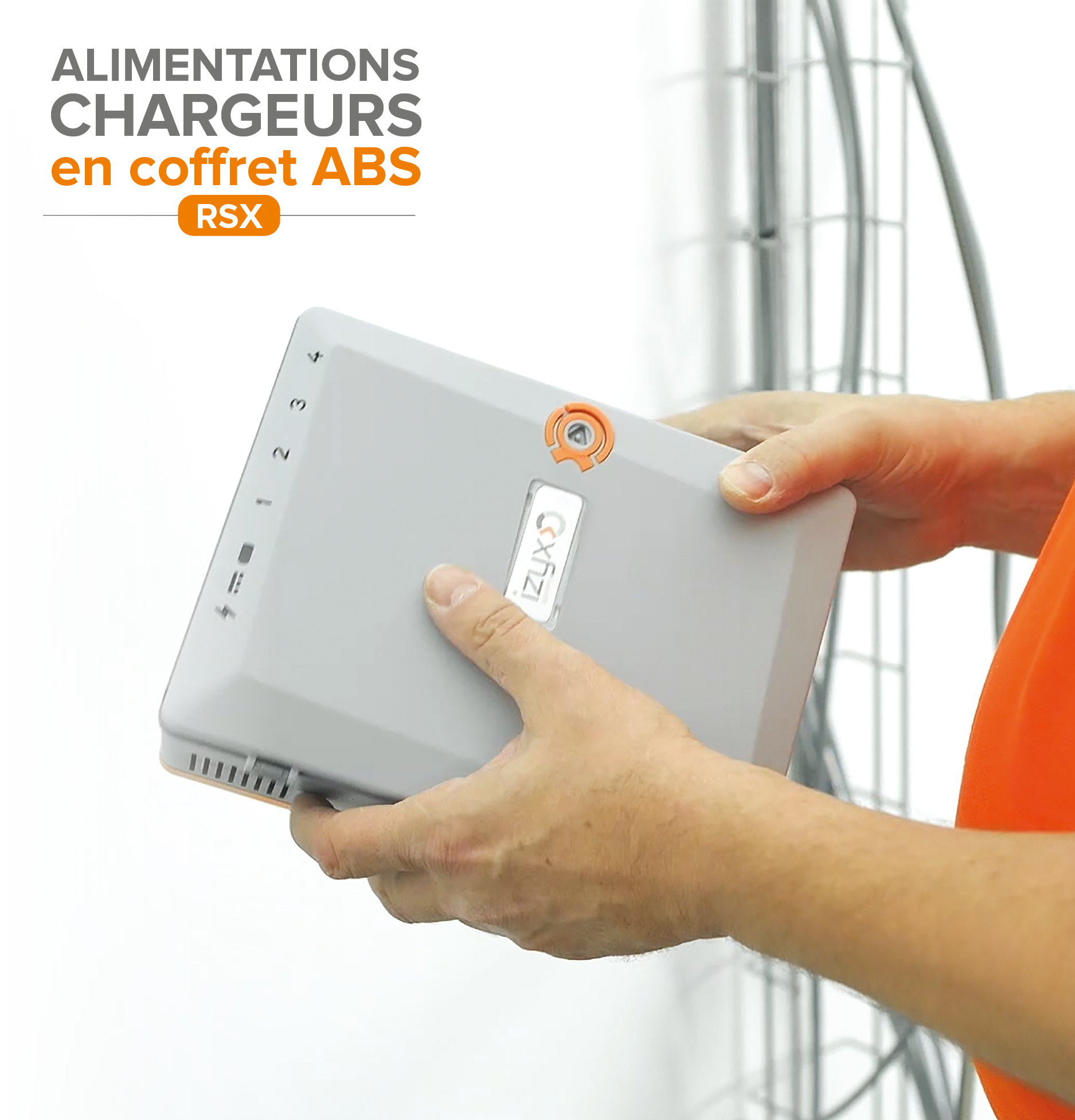 Alimentations chargeurs en coffret ABS|IZYX-SYSTEMS