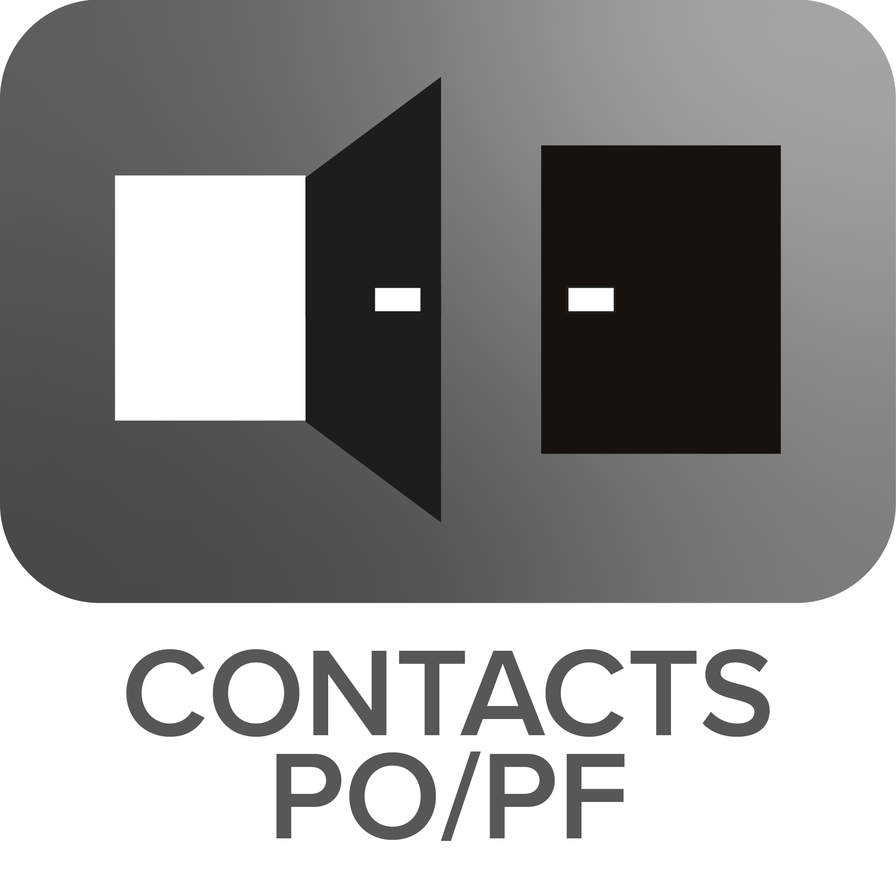 CONTACT PORTE OUVERTE / FERMEE : CONTACT PORTE OUVERTE / FERMEE