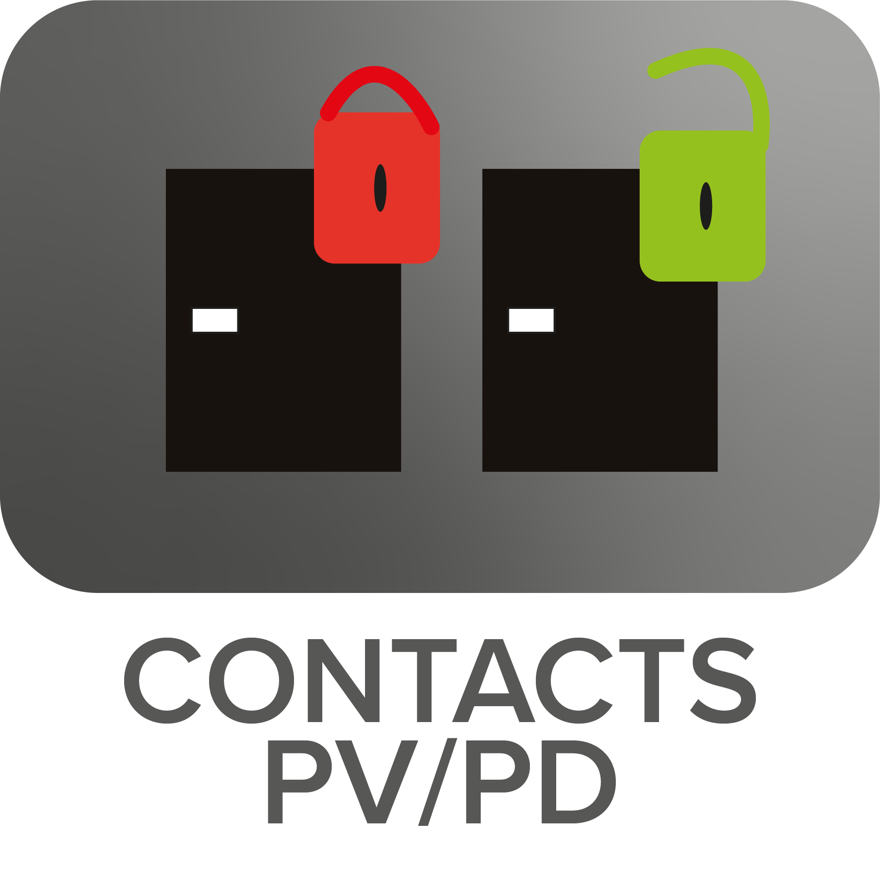 CONTACT PORTE VERROUILLE / DEVERROUILLEE : CONTACT PORTE VERROUILLEE / DEVERROUILLEE