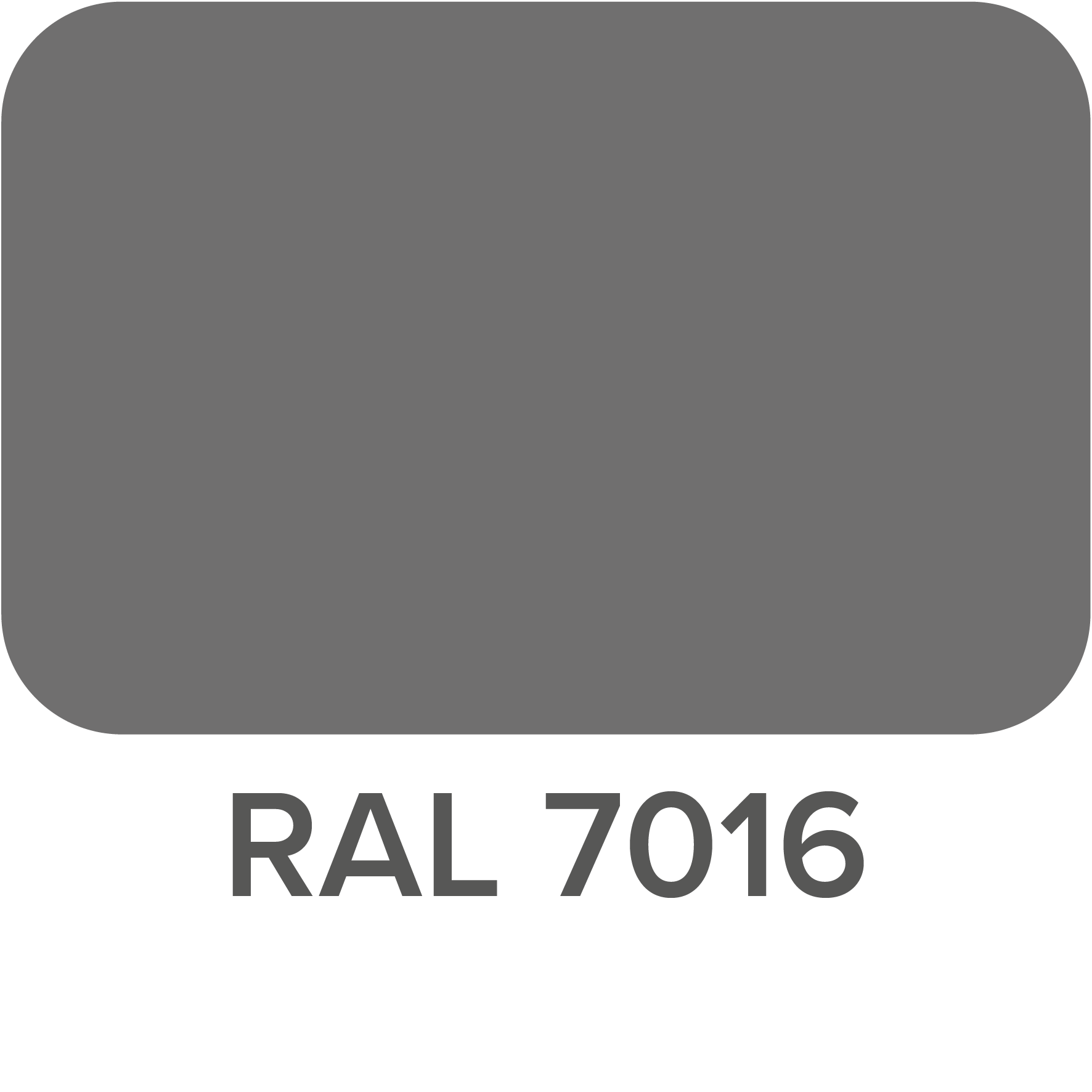 RAL 7016 : RAL 7016