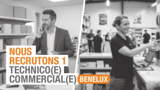 IZYX SYSTEMS recrute un(e) Technico-Commercial(e) Secteur BENELUX